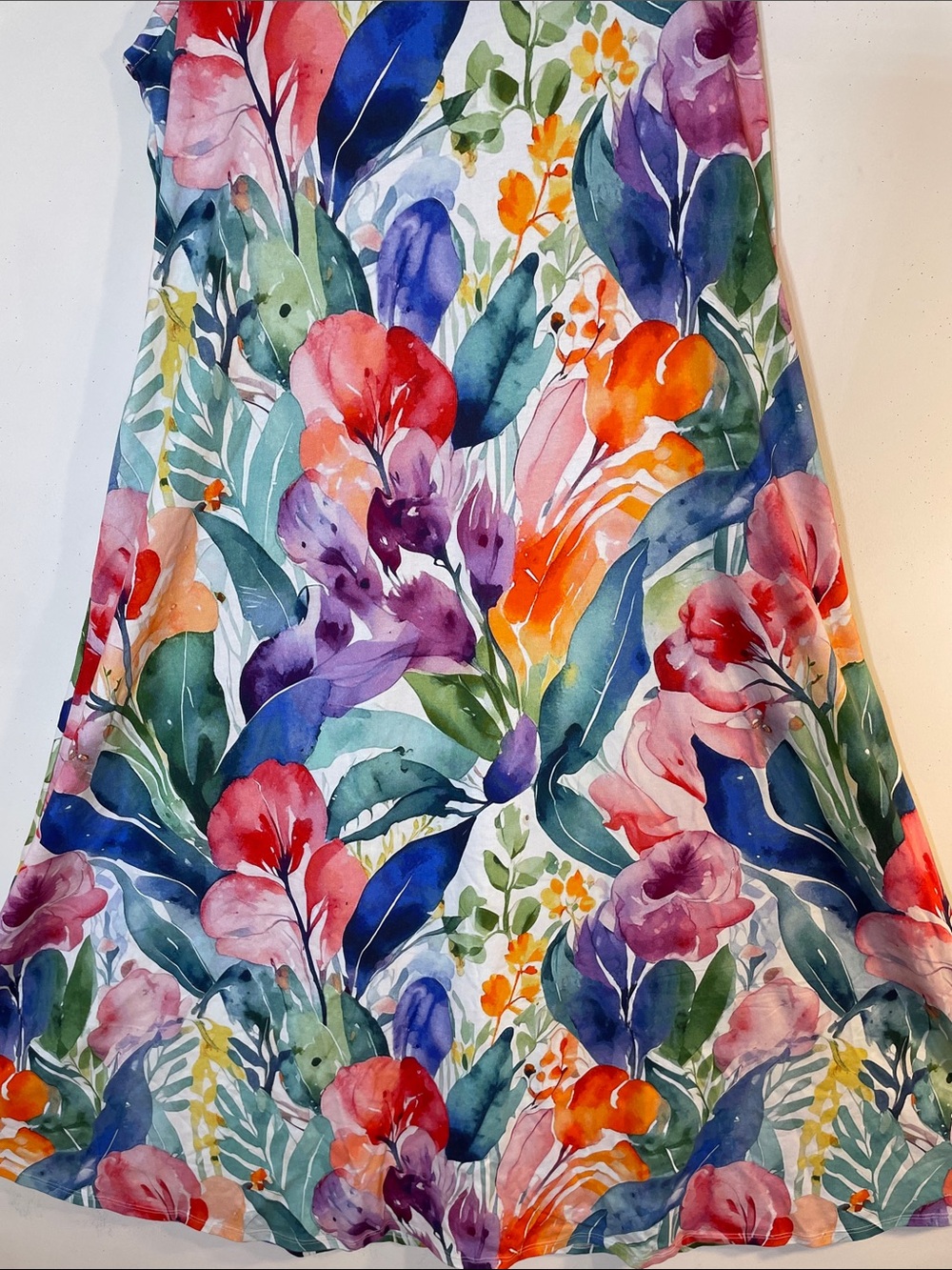 NEW! Soft Surroundings Santiago Gaia Maxi Dress. 1X. - Picture 12 of 16